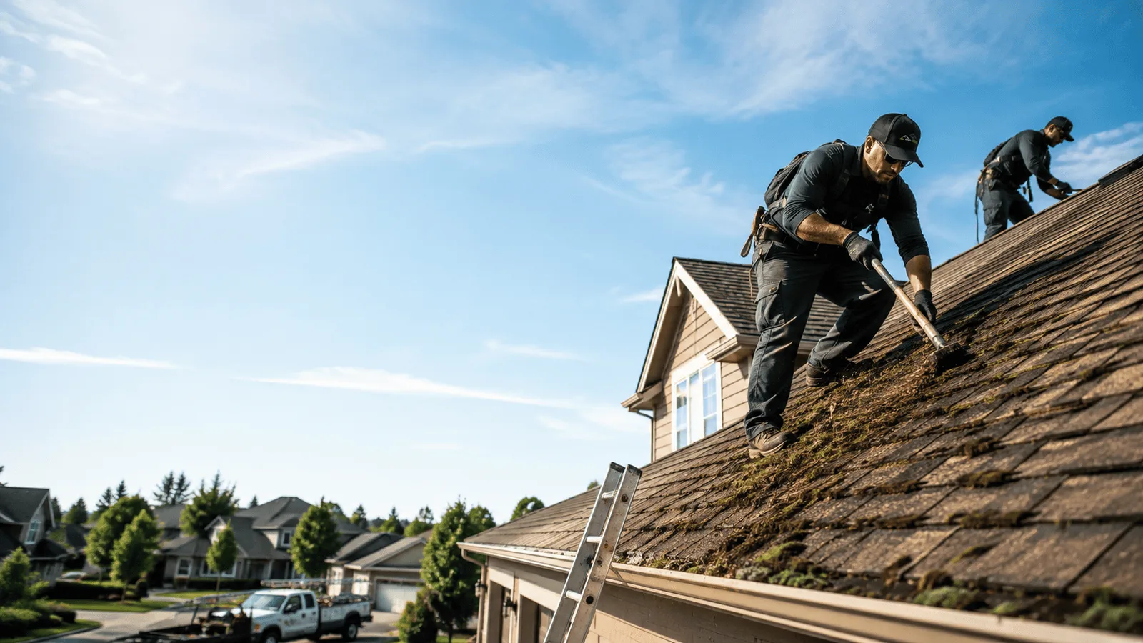 Roof Moss Removal in Hatley, WI near me